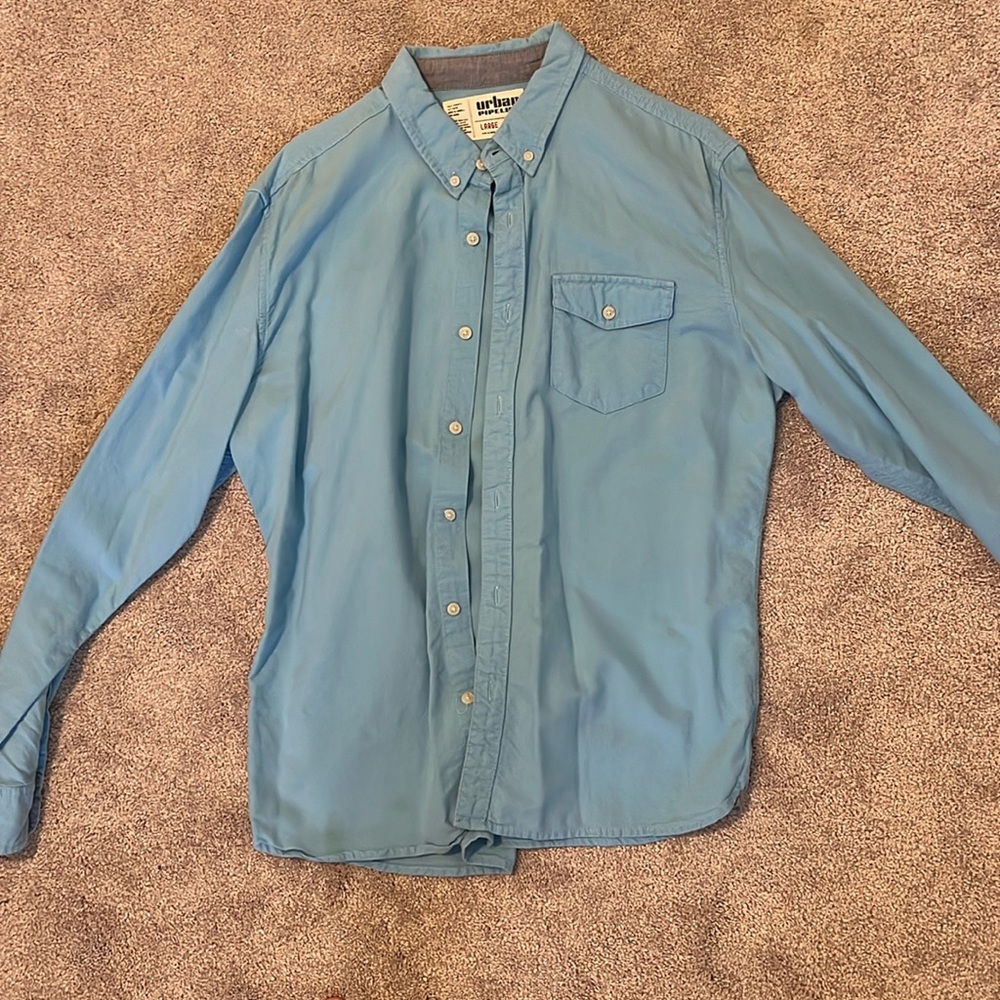 Urban Pipeline Large Button Down Shirt